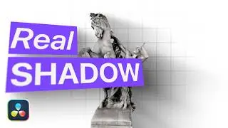 The Most REALISTIC SHADOW (FREE Plugin) for Mograph in DaVinci Resolve