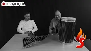 Infrasarkanā apsildes plēve | Инфракрасная нагревательная пленка | TERMO-FOL