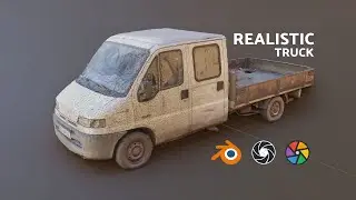 How to Create Lowpoly 3D Truck via Photogrammetry, Smartphone and Blender
