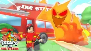 🔥 Escape The Fire Station 🔥 | Roblox Adventure Obby