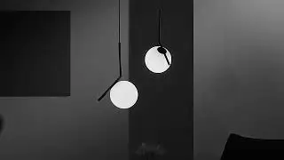 Modern White Glass Ball Chandelier Video