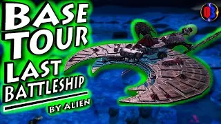 No Man's Sky Origins Base Tour Last BattleShip Made By Alien