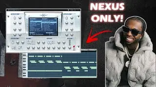 I MADE THE COLDEST DRILL BEAT USING ONLY NEXUS! *Madness* | FL STUDIO😈😰🔊