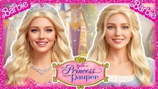BARBIE as The Princess and the Pauper 👑  Nursery Rhymes & Kids Songs🎶 Bedtime stories 