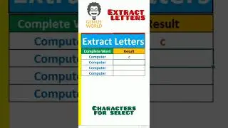 How To Extract Words In Excel in Seconds | MS Excel  