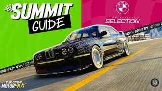 BMW Motorfest Selection Summit Guide - The Crew Motorfest