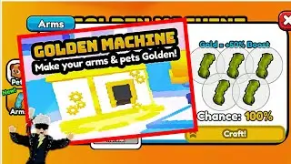 *New Updated* Arm Evolving Using Golden Machine [Arm Wrestle Simulator]