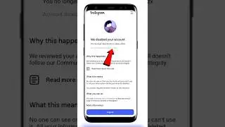 how to fix we disabled your account instagram / we disabled your account Instagram problem fix 2025