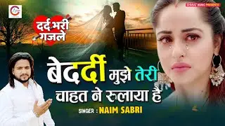 Sad Ghazal 2020 | Bedardi Mujhe Teri Chahat Ne Rulaya Hai | दर्द भरी गजल | Naim Sabri