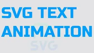 Html Css Svg Text Animation.