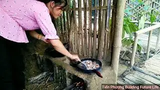 bulding New life _ Pick up wife _ Close the dining table-dining table set _ Pull water