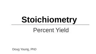 How to Calculate Percent Yield