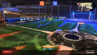 Rocket league off the wall one time goal