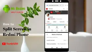 How to Split Screen MI any Redmi Phone | MIUI 11.0.7.0 - TechOZO