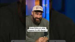 Jason Kelce says no doubt this happens if KC is back at Super Bowl this year @NFL #nfl