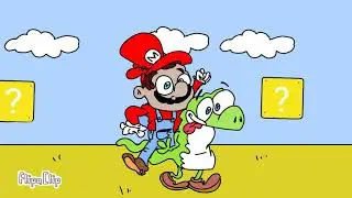 MARIO ET YOSHI (animation)