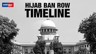 Supreme Court Gives A Split Verdict In The Hijab Ban Case,  Here’s The Hijab Ban Row Timeline