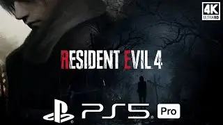 Resident Evil 4 Remake (4k 60FPS) PS5 Pro Gameplay Ray Tracing