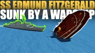 SS Edmund Fitzgerald SUNK By A WARSHIP! | Dynamic Ship Simulator III | Roblox