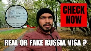 Russia Visa is Real Or Fake ? | How to check ? | Russia Visa 2023
