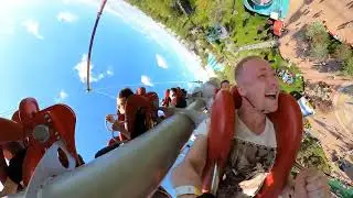 Диво остров аттракцион Ракета Степан и Хуан 2д Ракурс