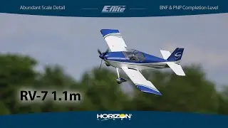 E-flite® RV-7 1.1m BNF® Basic and PNP