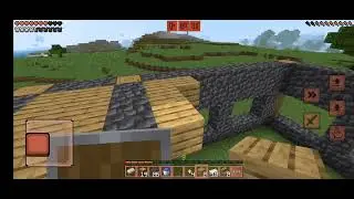 Lava craft survival series 3 build house