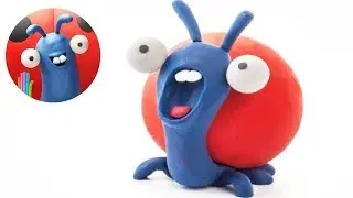 Fun Learning Games - Clay for Kids - Let's Learn How To Make Bugs With Hey Clay