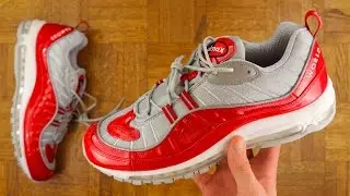 SUPREME X NIKE AIR MAX 98 REVIEW!