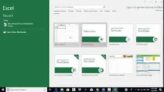 Excel Tutorial: How to open and close excel