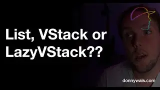 How to decide between VStack, LazyVStack, and List in SwiftUI?