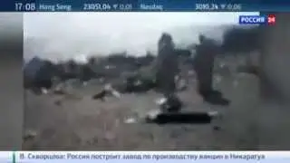 В Интернете появилось видео первых минут после крушения A321 на Синае