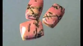 Родонит прямоугольной формы
