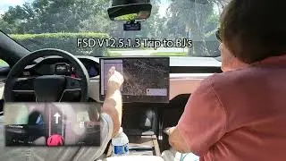 Trip to BJs on FSD V12 5 1 3