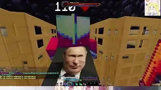 Два дебила играют в догонялки в майнкрафт