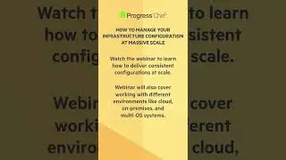 How To Manage Infrastructure at Massive Scale