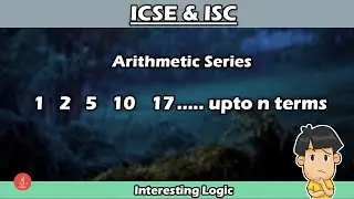 Arithmetic Series in Java | Series Program in JAVA | For ICSE  & ISC | BluejCode