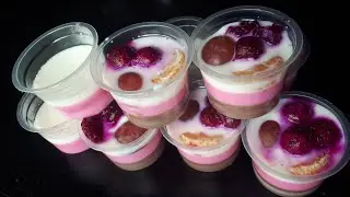 Puding cup Susu Pop Ice