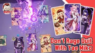How To Rage Quit Opponent? Just Burst Spam! | Genshin TCG