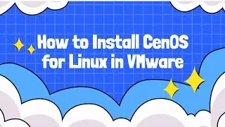 how to install CentOS Linux on VMware Workstation step by step tutorial.