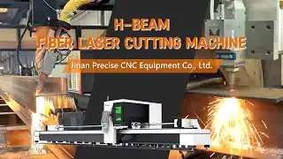 The Reliable Powerhouse: H-Beam & Steel Pipe Laser Cutting Demo