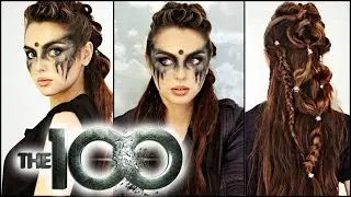 Commander Lexa Hair & Makeup Tutorial! | The 100