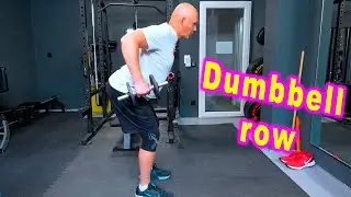 Stronger Back in 5 Minutes! Bent-Over Dumbbell Row Guide.