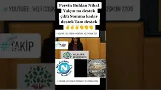 HDP eş başkanı Pervin Buldan 'dan Nihal Yalçın na destek çıktı