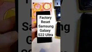 Samsung Galaxy S22 Ultra Factory Reset Hard Reset 