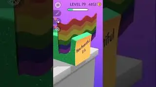 ASMR Slicing Game #shorts #gaming - Video 😱 60(11)