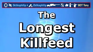 The Longest Killfeed in CS:GO