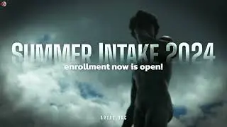 Summer intake 2024