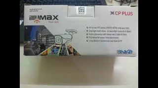 CPPLUS illumax Series// Dual Light //Active Deterrence Camera HD// White Light on SMD notification.