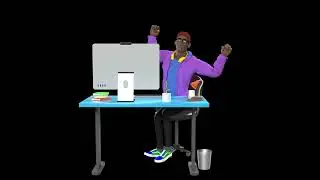 Green Screen Characters Logo Reveal Intro  Background